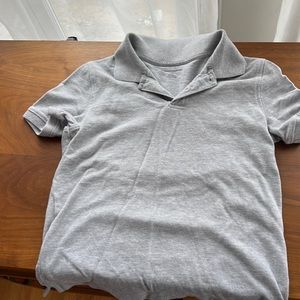 Amazon Essential uniform polo. Gray. Kids size Large 10-12